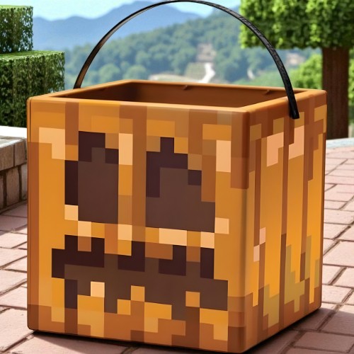 SpookyCraft Jack O'Lantern Treat Box