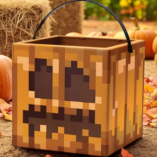 SpookyCraft Jack O'Lantern Treat Box