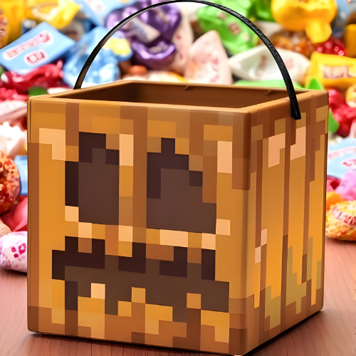 SpookyCraft Jack O'Lantern Treat Box