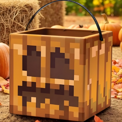 SpookyCraft Jack O'Lantern Treat Box